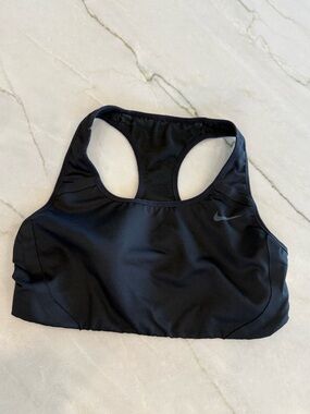 Nike Black Racerback Performance Sports Bra